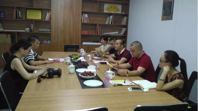 陳金國秘書長與金沛教育領導班子進行會談